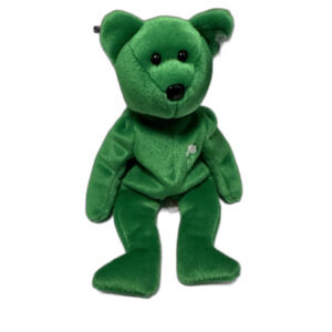Ty Beanie Baby Erin The Bear 1997 Retired Plush Toy